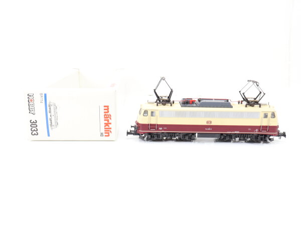 Märklin H0 3033 Elektrolok E-Lok TEE rot-beige BR 114 495-5 DB / NEM OVP