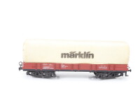 Märklin H0 4475 Güterwagen Niederbordwagen Planenwagen 398 0 247-4 Rlmms DB OVP