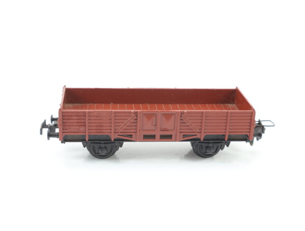 Trix Express H0 offner Güterwagen Niederbordwagen braun 6074 DB