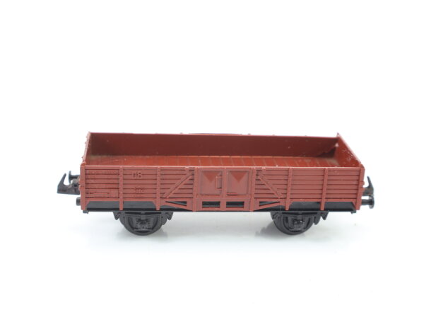 Trix Express H0 offner Güterwagen Niederbordwagen braun 6074 DB