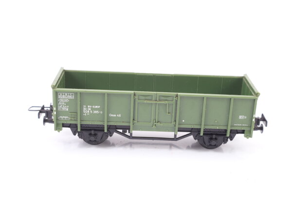 Trix Express H0 3676 offener Güterwagen Hochbordwagen braun 508 5 385-0 DB grün