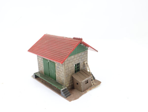 Spur H0 Gebäude Lagerhaus mit Laderampen