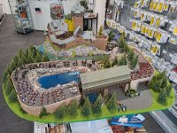 Kibri H0 Diorama Landschaft Burg "Falkenstein"...