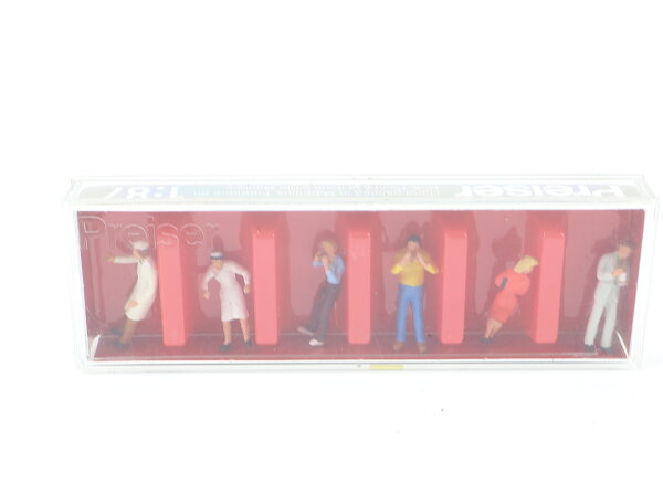 Preiser H0 10109 Figuren-Set 6-tlg. "Am Verkaufsstand" 1:87
