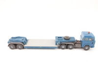 Wiking H0 503 Modellauto LKW Tieflade-Sattelzug Magirus...