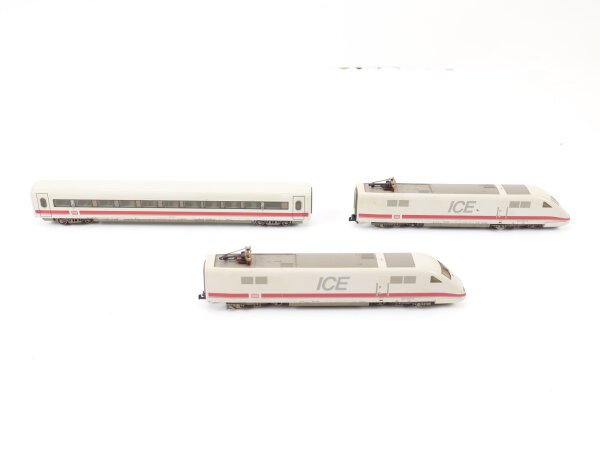Fleischmann N aus 9380K 7446K Triebwagenzug 3-tlg "ICE 2" BR 401 / 802 DB / NEM