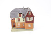 Faller H0 B-101 Gebäude Bausatz Bahnhof Burgdorf gebaut