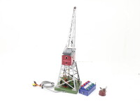 Märklin H0 7051 elektrischer Drehkran mit Hebemagnet und Stellpult