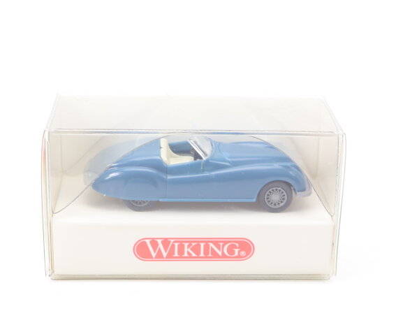 Wiking H0 801 03 14 Modellauto PKW Jaguar XK 120 blau 1:87