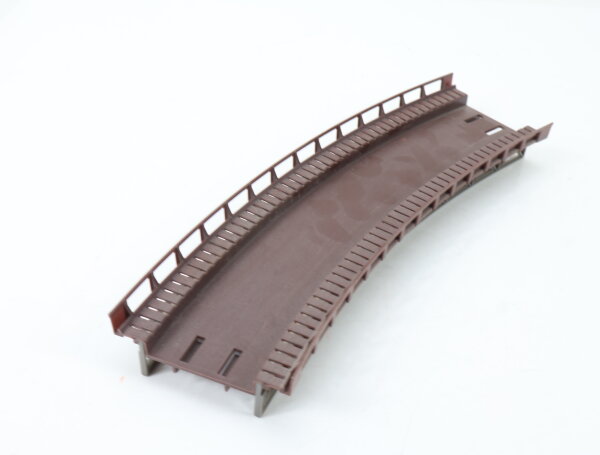 Faller H0 B-554 (543) Brücke Brückengleisbett Rampe gebogen