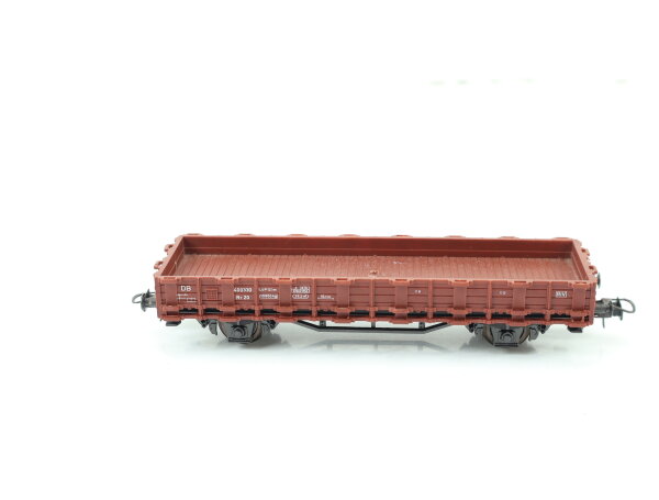 Roco H0 4306S offener Güterwagen Rungenwagen 400 330 DB / AC
