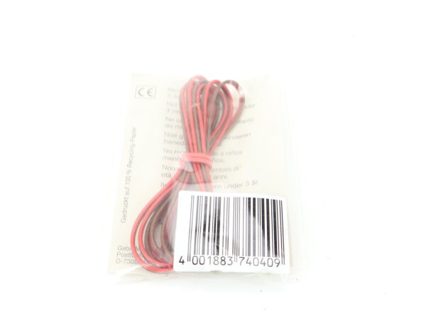 Märklin H0 74040 Anschlussgarnitur für C-Gleis Anschlusskabel rot-braun