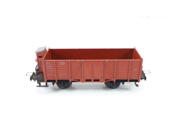 E2354 Trix Express H0 20/84 Güterwagen Hochbordwagen mit Brhs. 63 001 DB / Guss