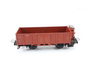 E2354 Trix Express H0 20/84 Güterwagen Hochbordwagen mit Brhs. 63 001 DB / Guss