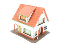 Faller H0 200 Gebäude Wohnhaus Einfamilienhaus gebaut