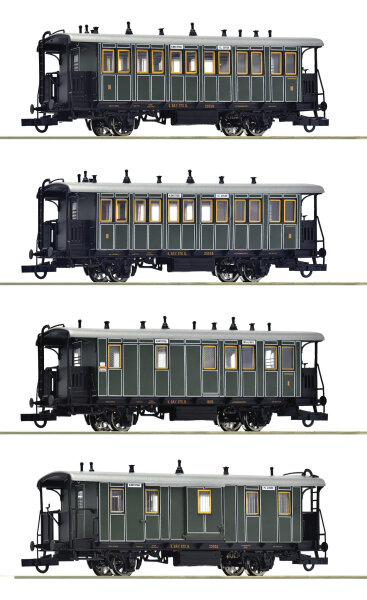 Roco H0 6200197 4er Set Personenzug Kbaystb