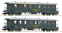 Roco H0 6200198 2er Set Seetalbahnwagen