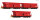 Roco H0 6600270 3er Set Erzwagen DB AG #1