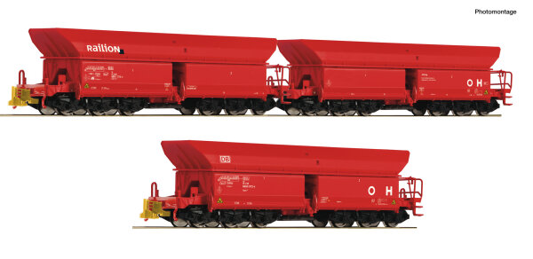 Roco H0 6600271 3er Set Erzwagen DB AG #2