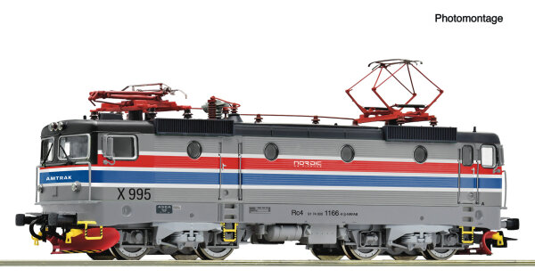 Roco H0 7520210 E-Lok Rc 4 Nordic "Amtrak Design" AC-Snd.