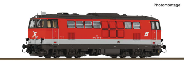 Roco H0 7310092 Diesellok Rh 2143 ÖBB DC-Snd.