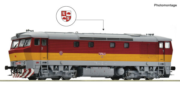 Roco H0 7310090 Diesellok T478.2079 CSD DC-Snd.