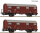 Roco H0 6600248 2er Set gedeckte Güterwagen Post