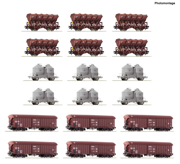 Roco H0 6600330 18er Display Rangierbahnhof Schüttgut