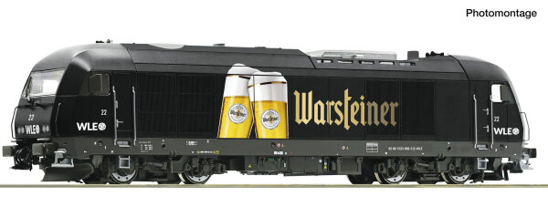 Roco H0 7310104 Diesellok BR 223 WLE/Warsteiner DC-Snd.