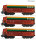Roco H0 6600218 3er Set Selbstentladewagen POL-MIEDZ-TRANS