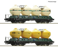 Roco H0 6600236 2er Set Silowagen Raj CSD