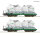 Roco H0 6600237 2er Set Silowagen Uacs