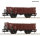 Roco H0 6600267 2er Set offene Güterwagen Omm 12 DB