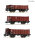 Roco H0 6600303 3er Set offene Güterwagen DB