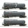 Roco H0 6600197 3er Set Kesselwagen Nacco