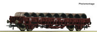 Roco H0 6600300 Flachwagen SNCF + Drahtrollen