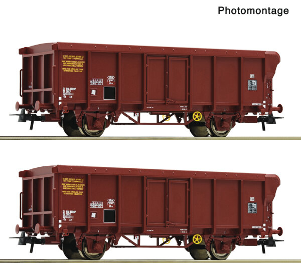 Roco H0 6600251 2er Set Rolldachwagen SNCF