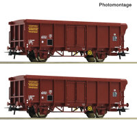 Roco H0 6600251 2er Set Rolldachwagen SNCF