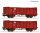 Roco H0 6600301 2er Set offene Güterwagen MAV