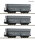 Roco H0 6600324 3er Set Selbstentladewagen Wap PKP
