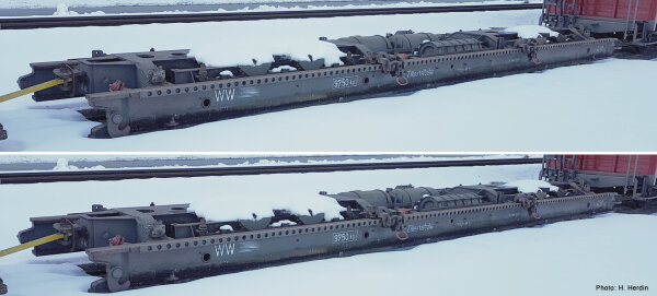 Roco H0 6640007 2er Set Rollwagen Zillertalbahn 9,5 Meter