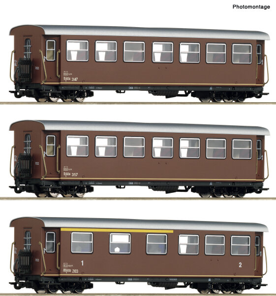 Roco H0 6240007 3er Set Personenwagen ÖBB
