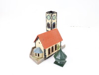 Faller H0 B-238 Gebäude Kirche Kleinstadtkirche Dorfkirche 1:87 / gebaut