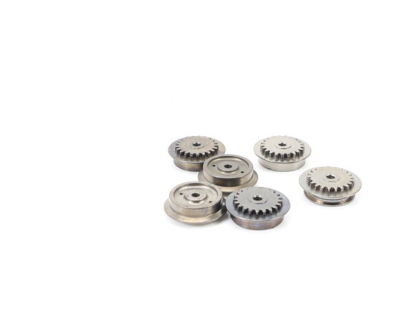 E1641 Fleischmann H0 514027 Ersatzteil 6x Zahnrad Antrieb Z=21