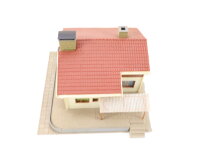 Vollmer H0 3724 Gebäude Einfamilienhaus mit Balkon