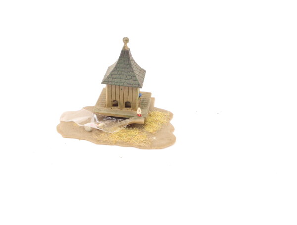 Vollmer H0 27044 Gebäude Entenhaus Hühnerstall Kleindiorama - gebaut