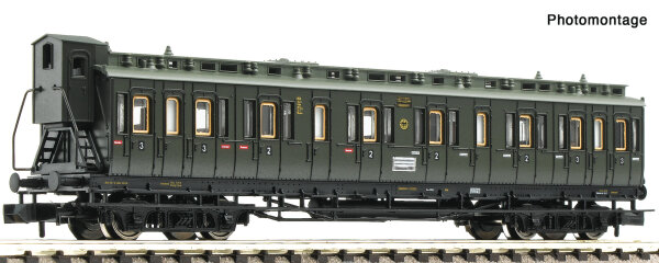 Fleischmann Spur N 6260100 Personenwagen Abteilwagen 2./3. Klasse