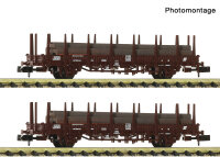 Fleischmann Spur N 6660143 Güterwagen 2-tlg. Set 2:...