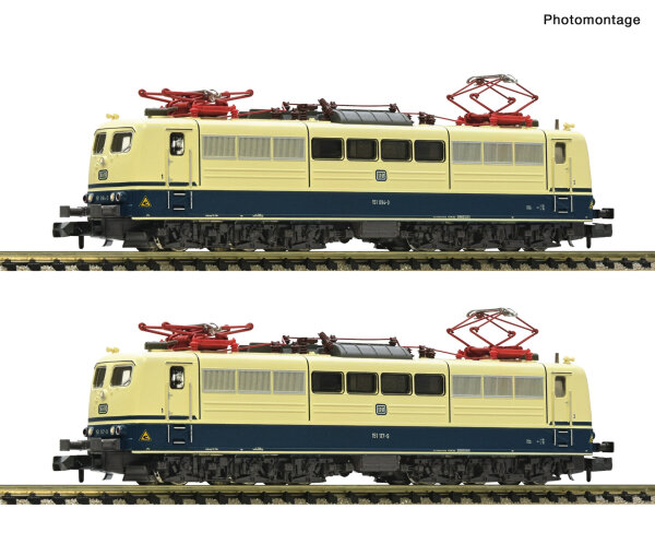 Fleischmann Spur N 7570076 E-Lok 2-tlg. Set: Elektrolokomotiven 151 094-0 und 151 117-9