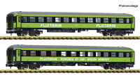 Fleischmann Spur N 6260085 Personenwagen 2-tlg. Set 1:...